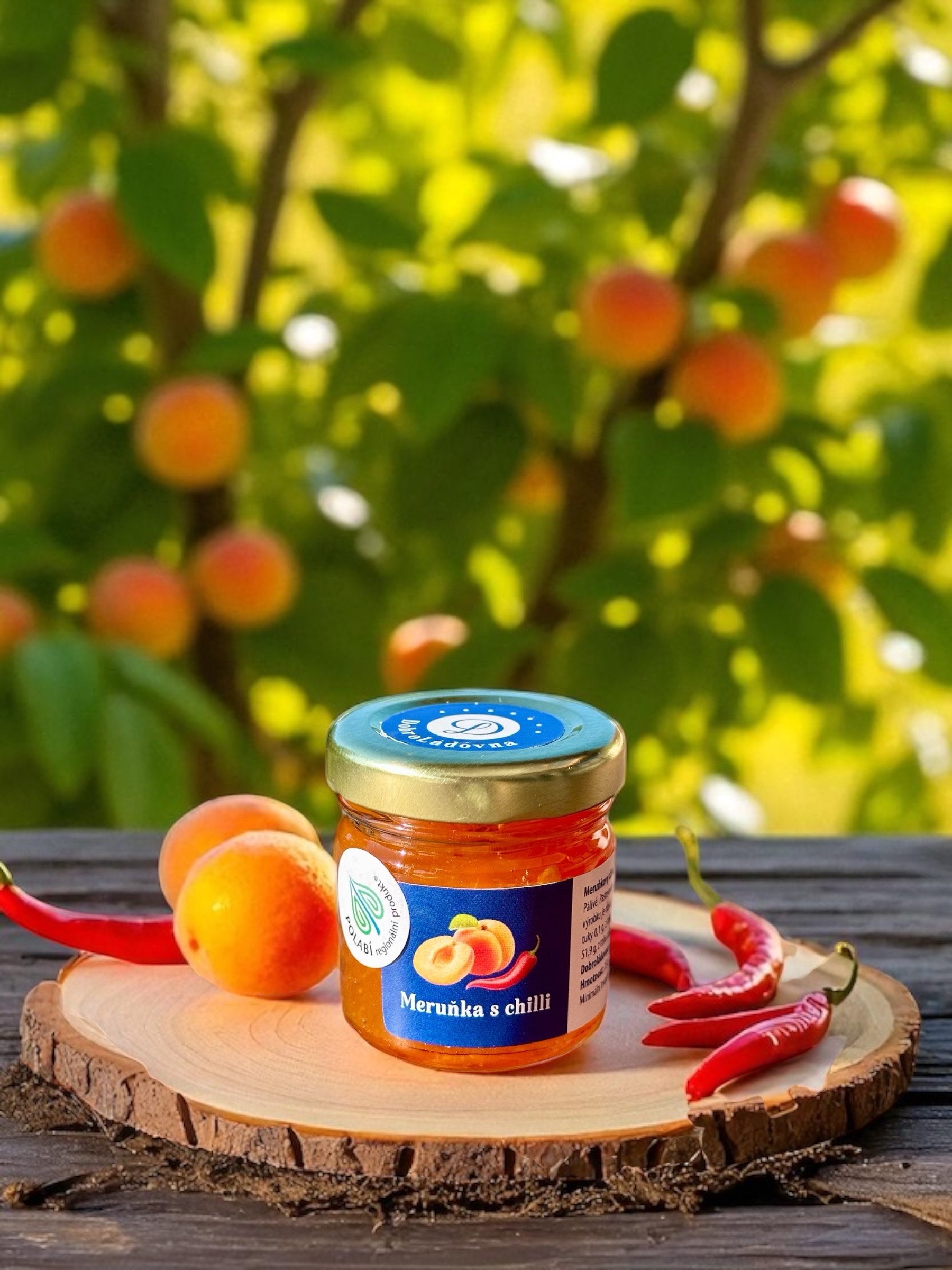 Meruňkový džem s chilli Pikantně sladká chuť