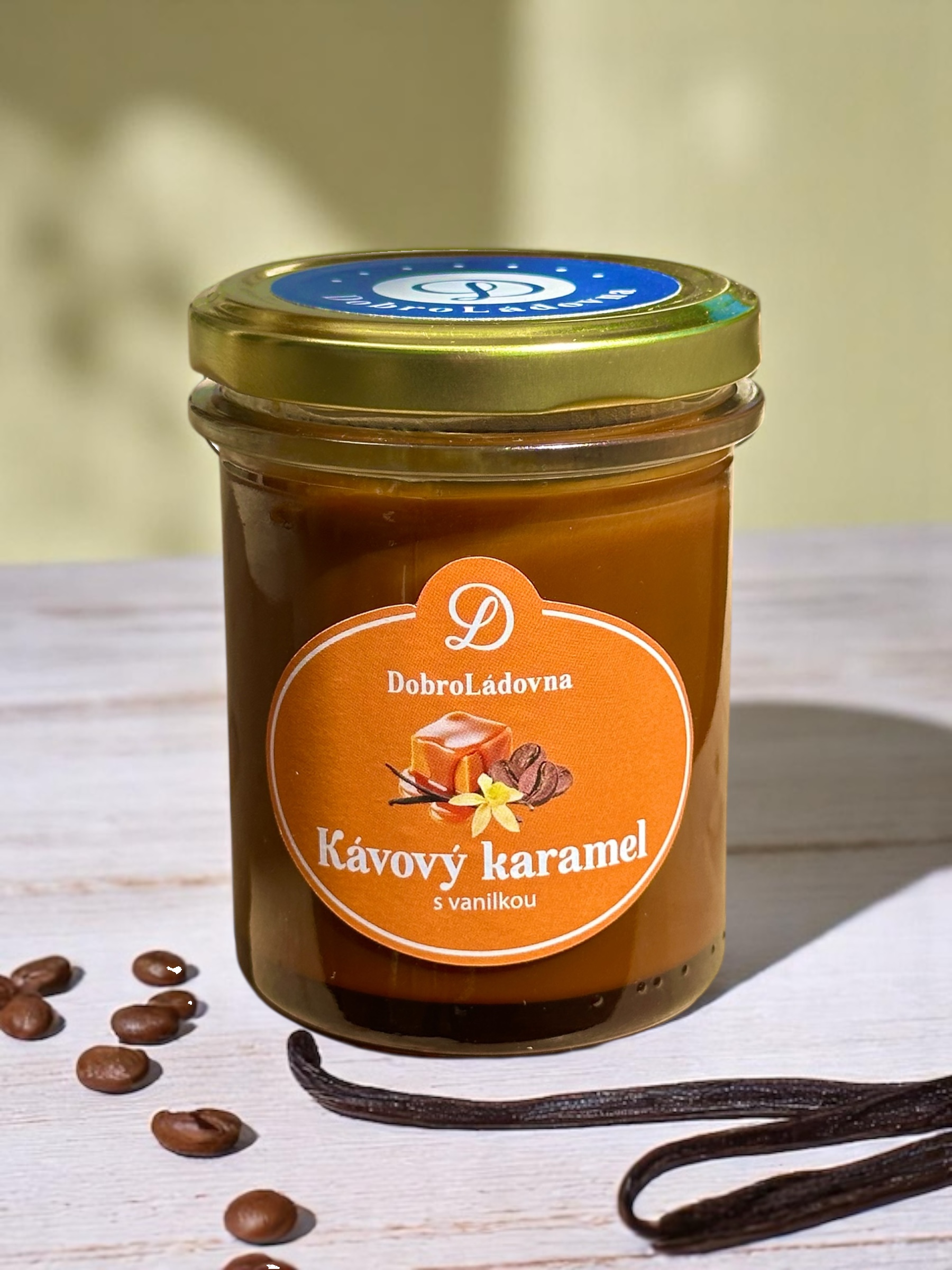 Kávový karamel s vanilkou Dobroládovna