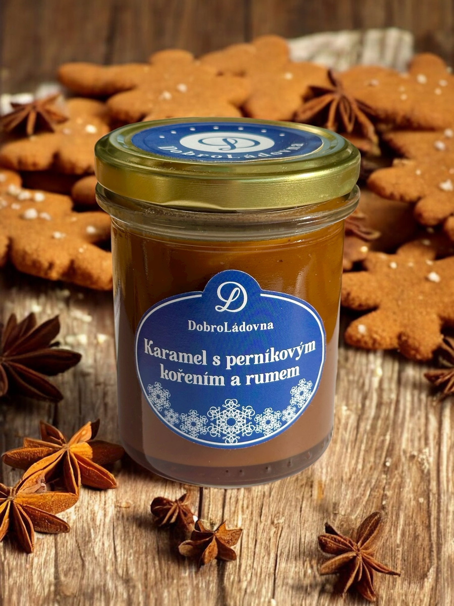 Karamel s perníkovým kořením a rumem LIMITOVANÁ EDICE