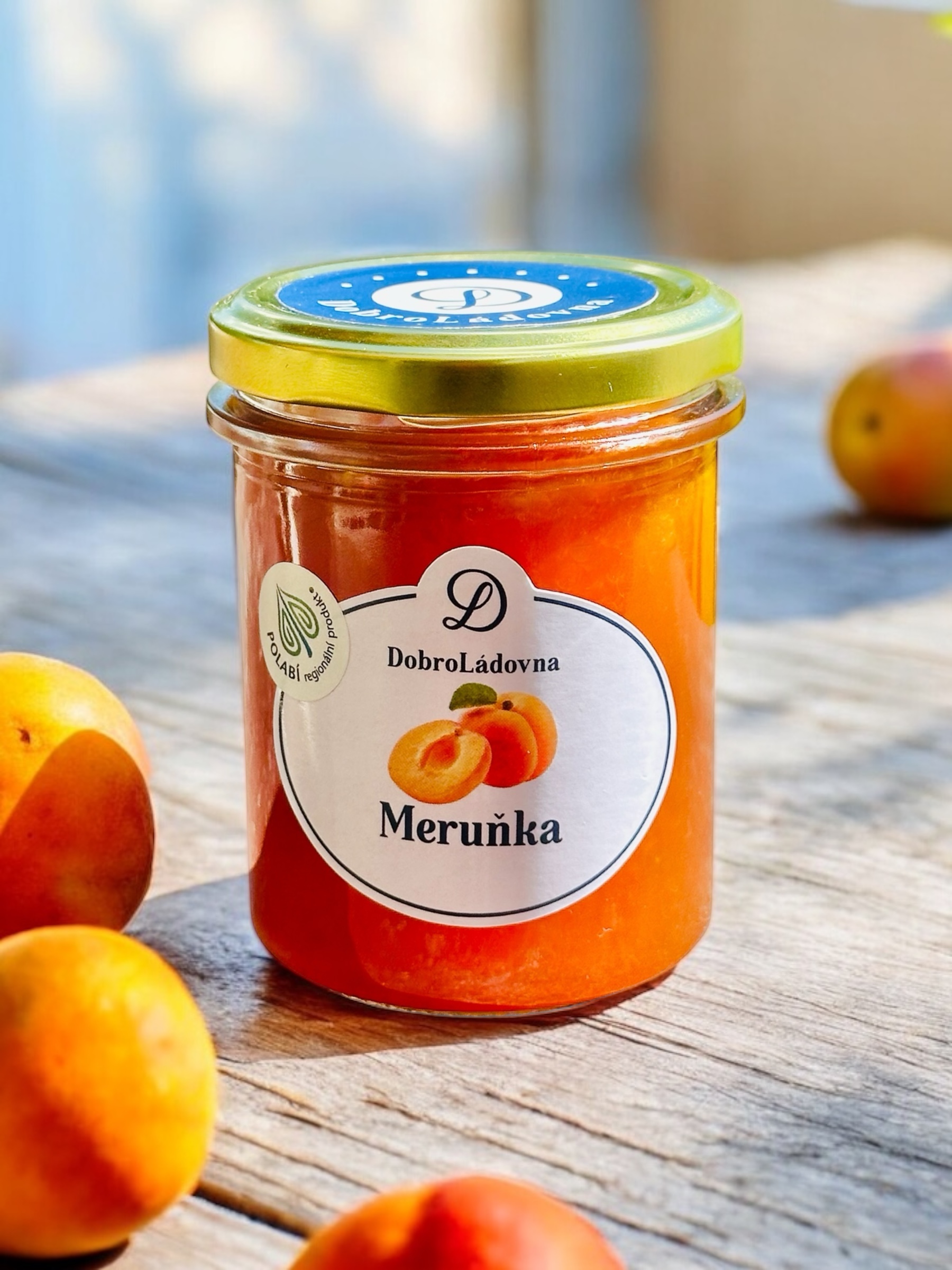 Meruňkový džem výběrový extra speciální Dobroládovna