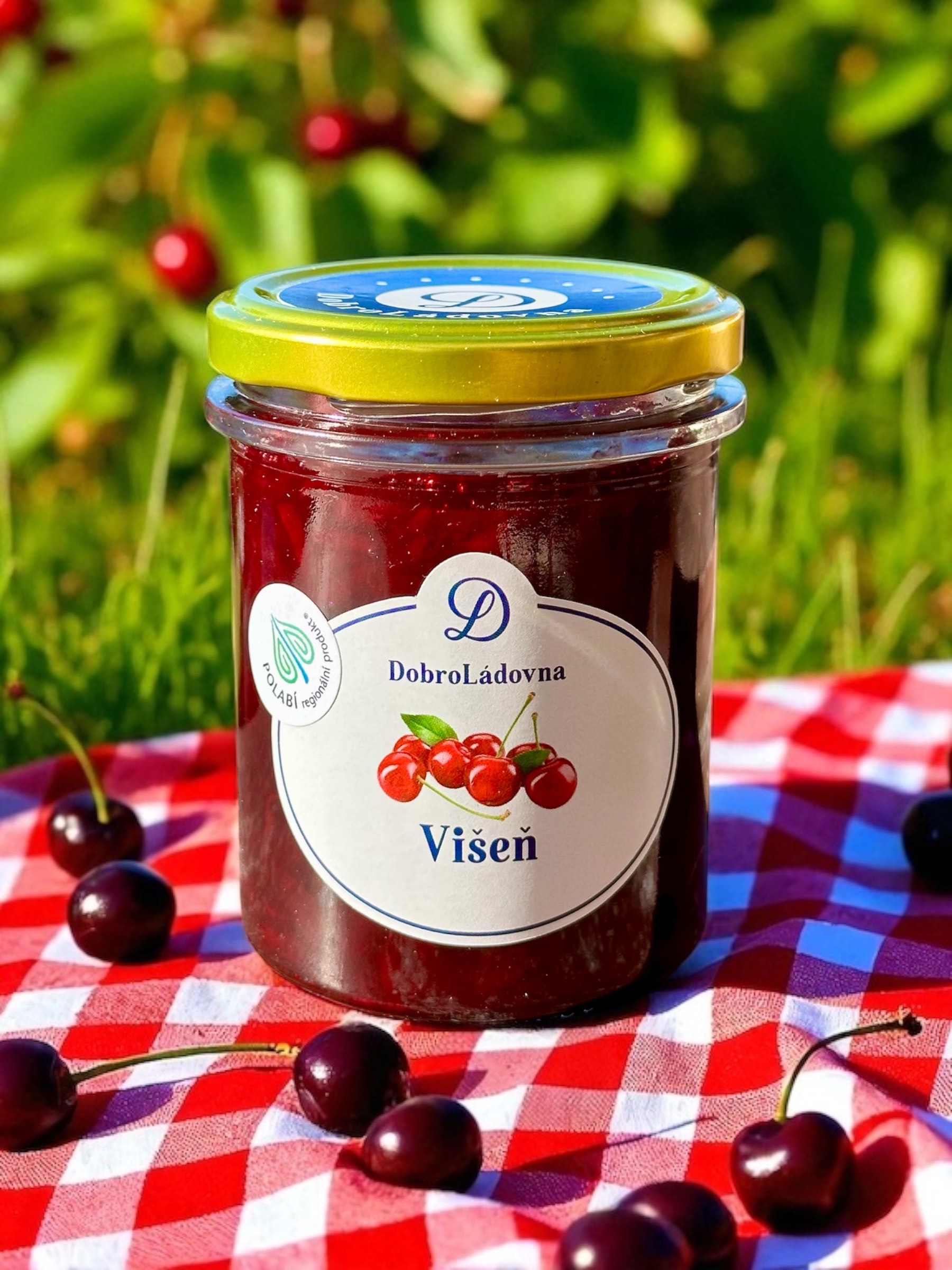 Višňový výběrový džem EXTRA speciální – Chuť z českých sadů