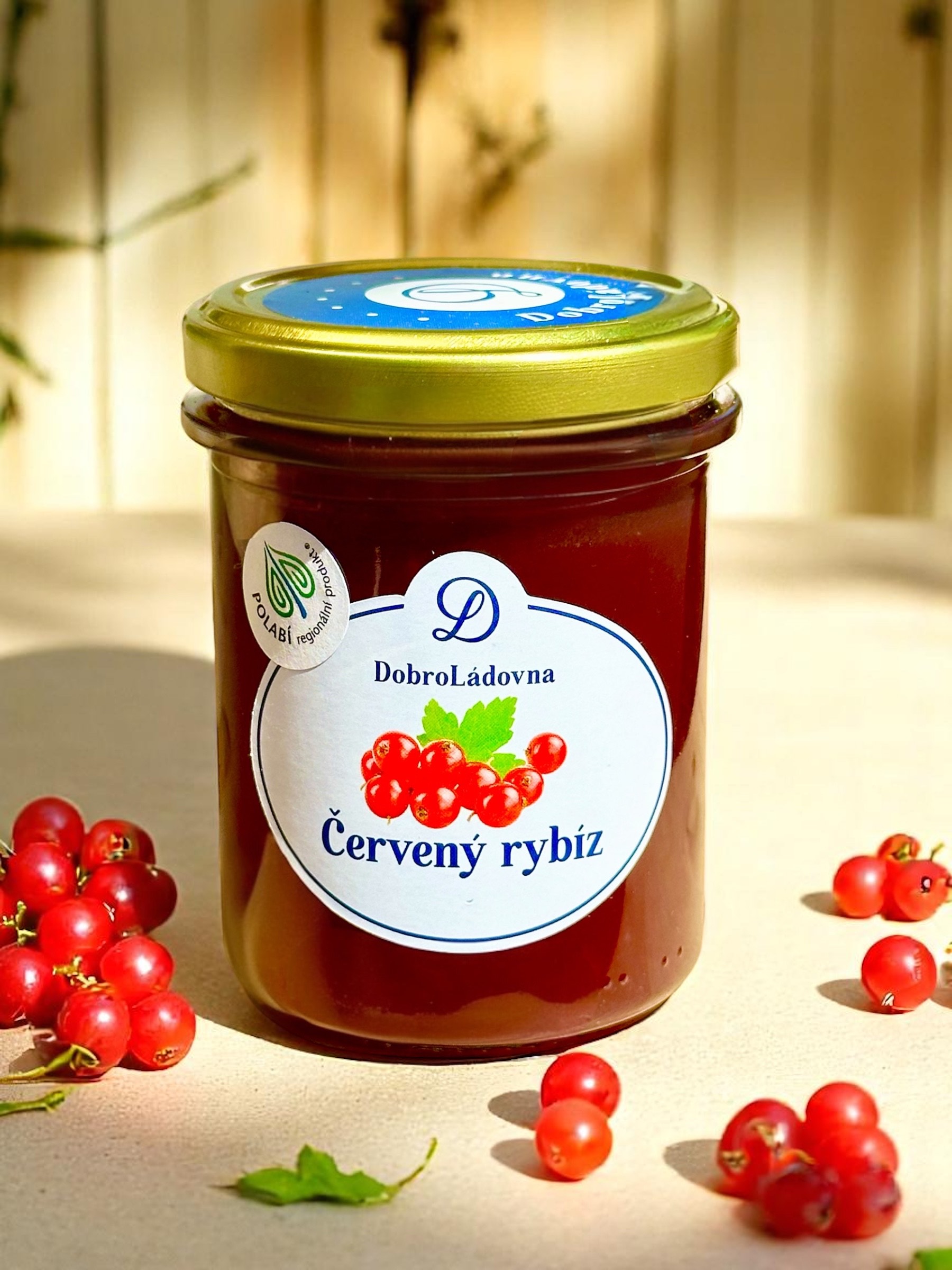 Džem červený rybíz výběrový extra speciální DobroLádovna